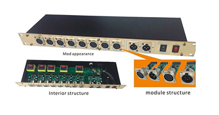 CA8802MOD模块8路信号放大器的功能特点