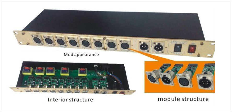 CA8802MOD模块8路信号放大器的功能特点