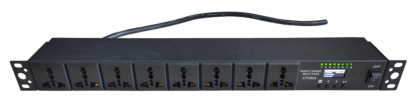 cp0802时序器 DMX512/RS485 接口 可远程控制