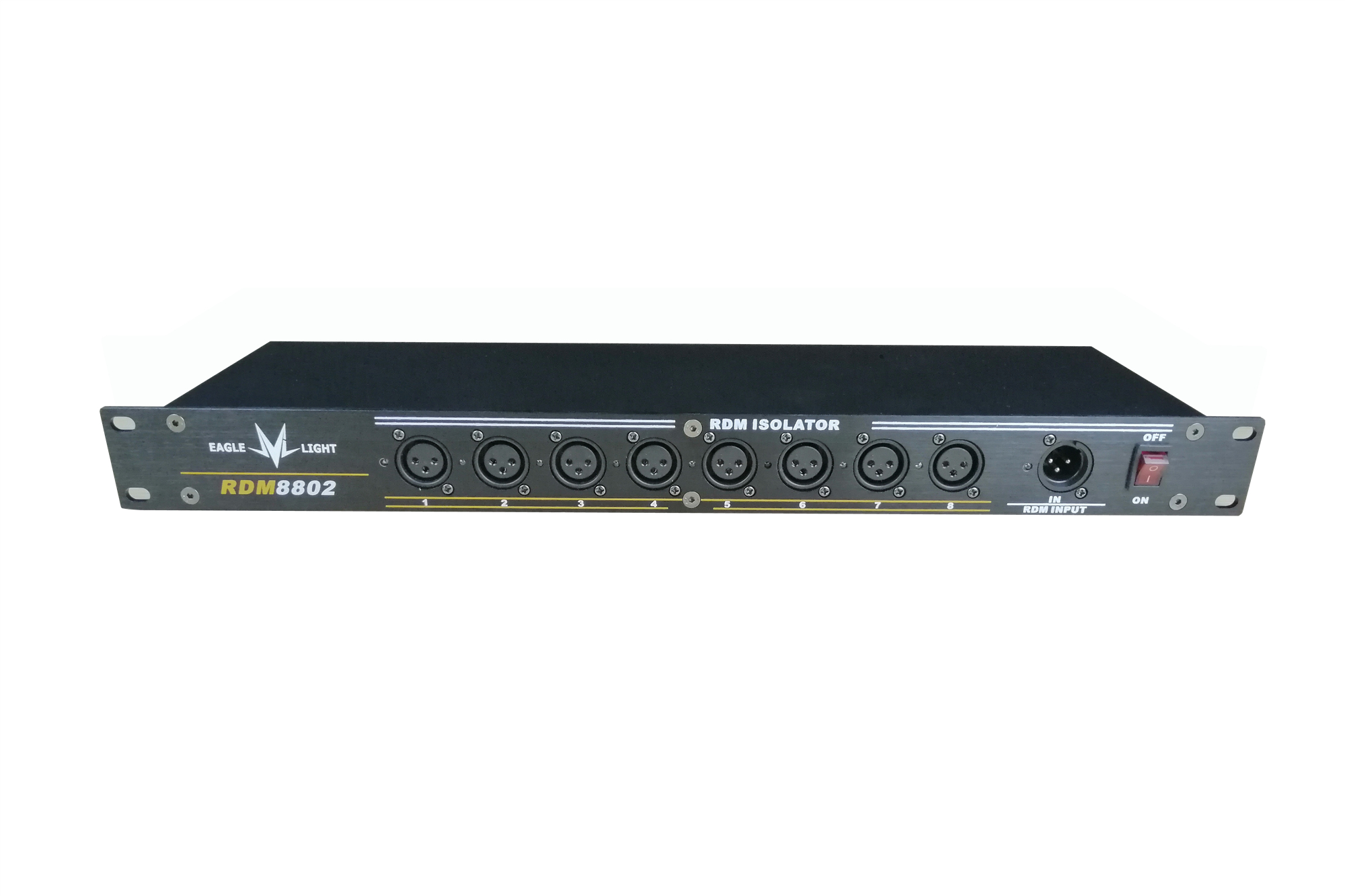 RDM8802  8路RDM信号放大器/分配器  RDM Splitter 8CH